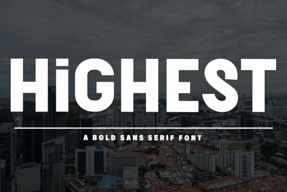Capturing the Holiday Spirit with Highest: A Festive and Whimsical Typeface