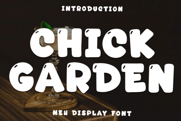 Chick Garden: A Font for Creative Expression