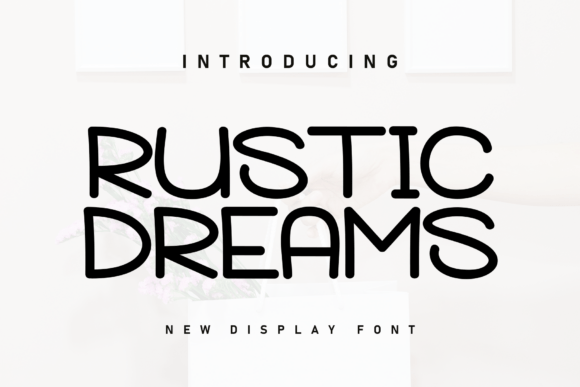 Discover the Charm of Rustic Dreams: A Handwritten Font for Every Project
