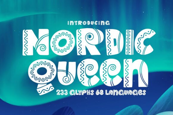 Discover the Magic of Nordic Queen: A Font That Brings Enchantment to Your Designs