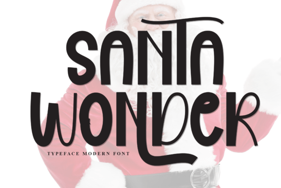 Discover the Magic of Santa Wonder Font