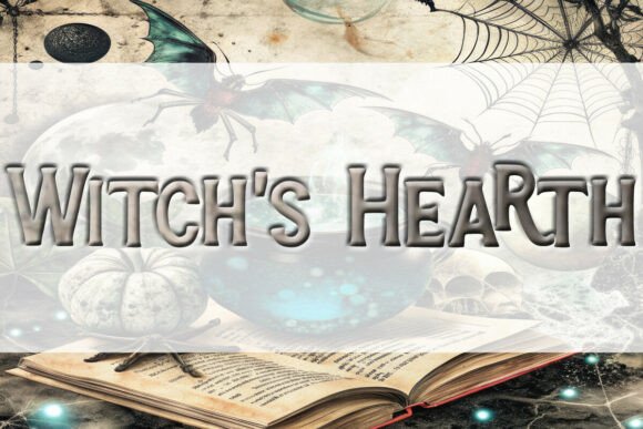 Discover the Magic of Witchs Hearth Font