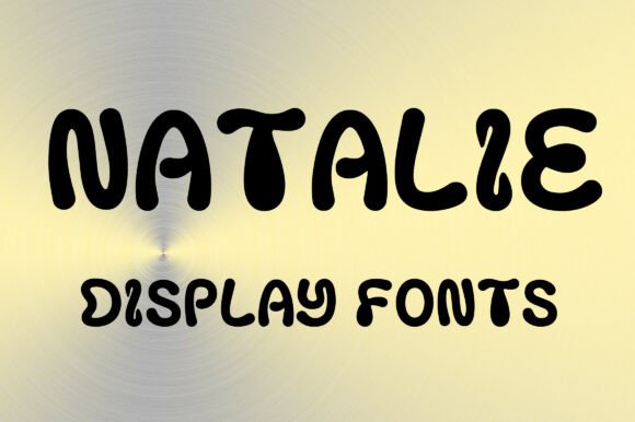 Discover the Playful Charm of NATALIE Font