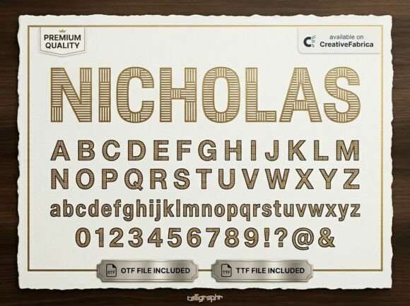 Discover the Versatility and Elegance of Nicholas Font