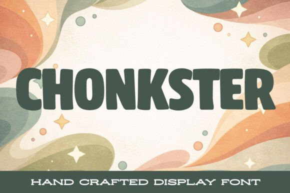 Embracing Personality and Impact with Chonkster: A Bold Font for Modern Creatives