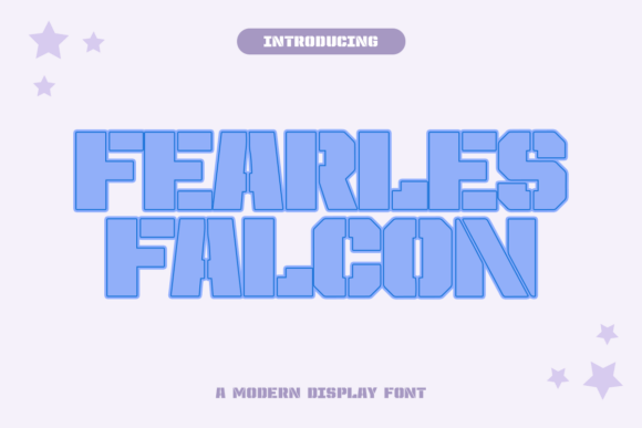 Fearless Falcon: A Typeface That Commands Attention