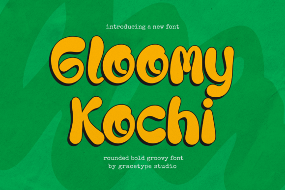 Gloomy Kochi: A Retro-Infused Typeface for Modern Creativity