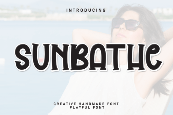 Immerse Yourself in the Playful Charisma of Sunbathe, A Charming Handwritten Display Font