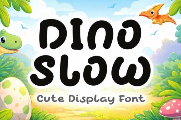 Integrating Dino Slow: A Unique and Cute Display Font into Your Creative Workflow