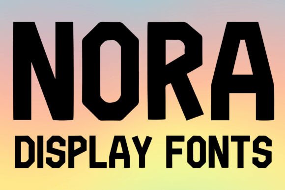 Integrating NORA: A Bold and Modern Geometric Font for Your Creative Projects