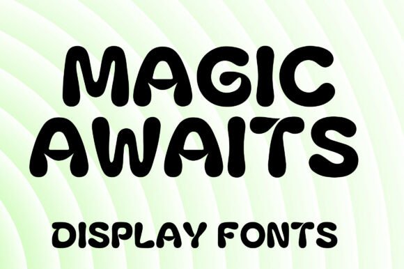 Magic Awaits: A Bold and Playful Font for Creative Projects
