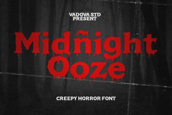 Midnight Ooze: The Perfect Font for Your Next Chilling Project