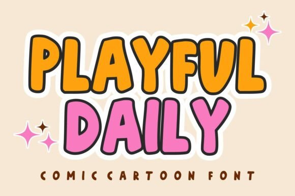 Playful Daily: A Cheerful and Engaging Font for Creative Projects