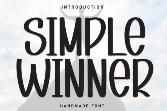 Simple Winner: A Whimsical Font for Creative Projects