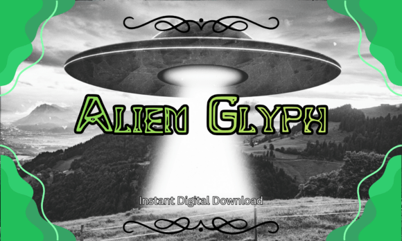 Take Your Designs Out of This World with Alien Glyph